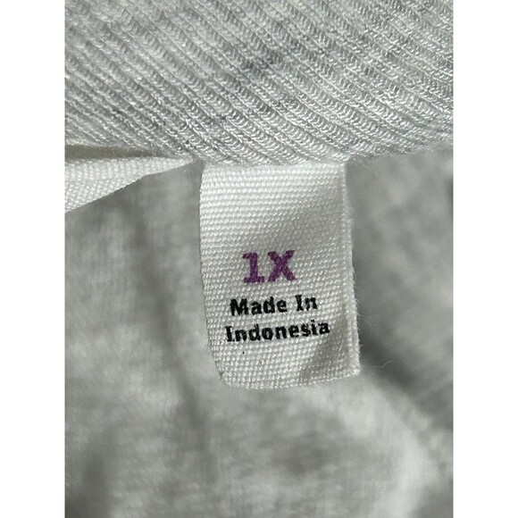 Athleta Studio Wrap Cardigan Sz 1X XL Gray Magnetic Pockets Modal Sweater 228813 - Picture 15 of 16